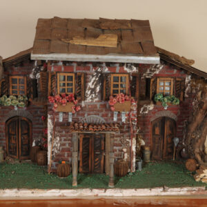 Casa techo de lata