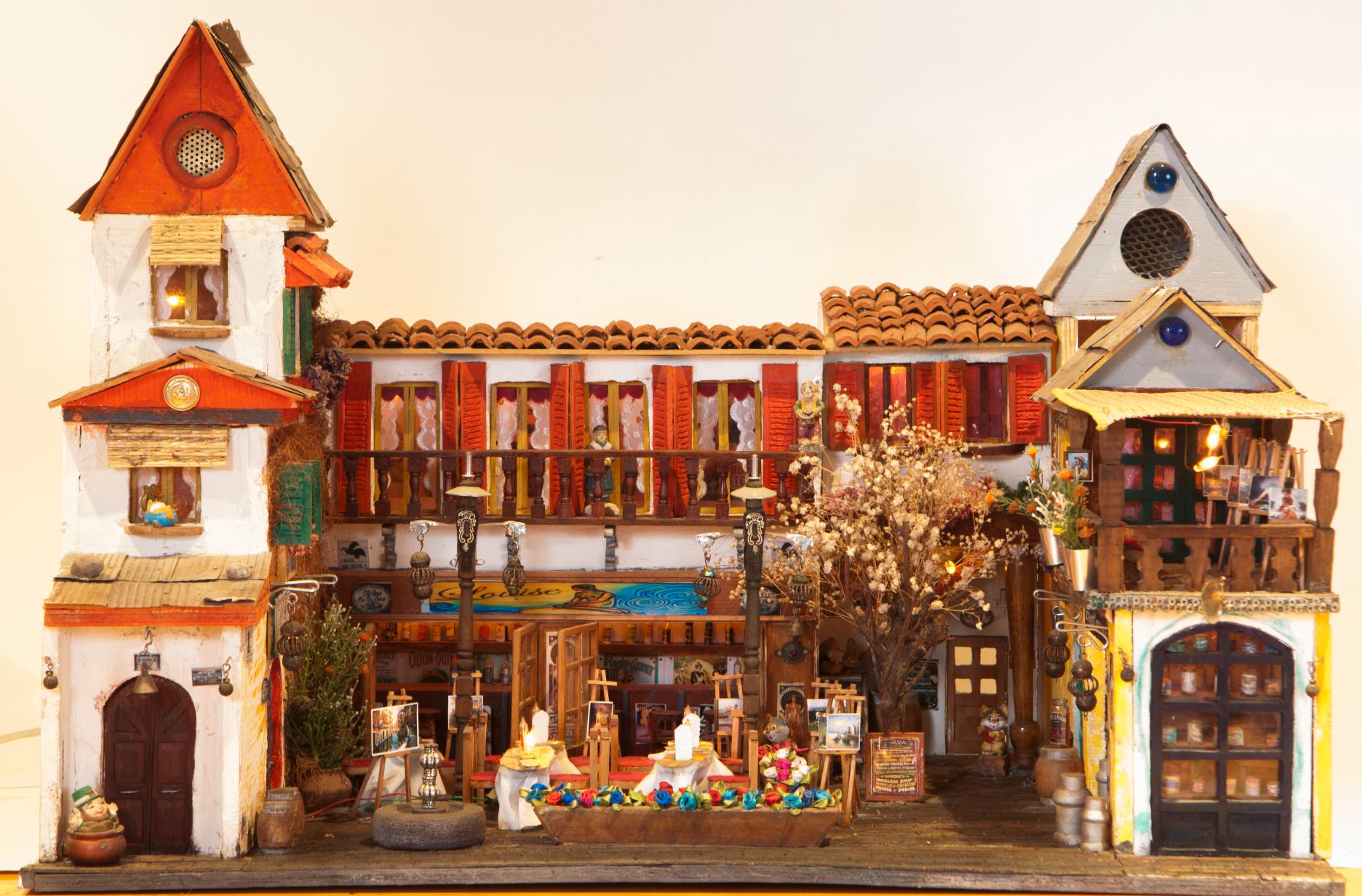Casa roja los pintores